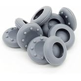 10 x Analog Controller Thumb Stick Grip Thumbstick Joystick Cap Cover for PS4 PS3 for Xbox 360 Xbox One (Grey)
