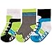 Luvable Friends Unisex Baby Socks Set, Green Shoes, 12-24 Months