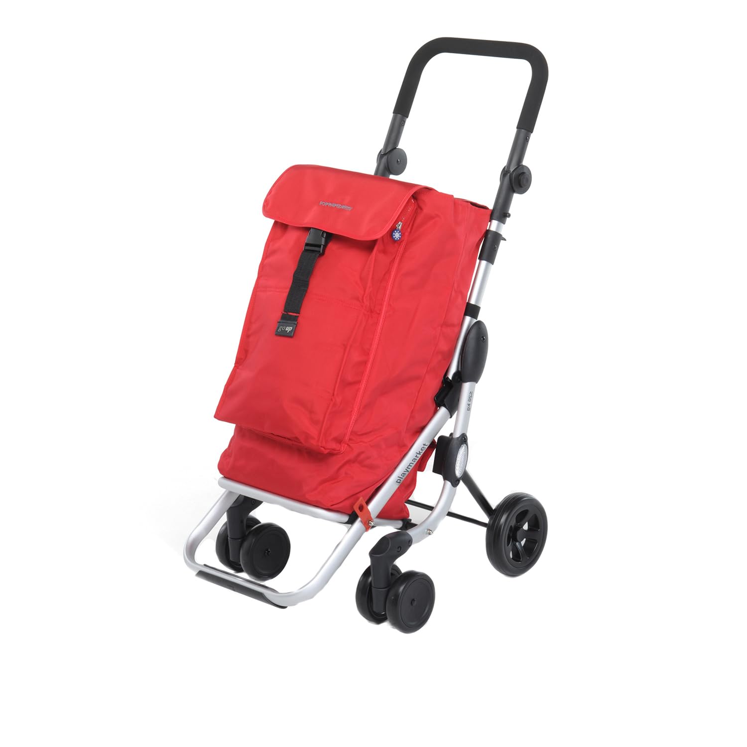 Foppapedretti “Go Up” Shopping Trolley red