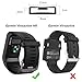 NotoCity for Garmin Vivoactive HR Strap, Soft Silicone Replacement Watch Band ONLY Compatible Vivoactive HR Sports GPS Smart Watch with Adapter Tools