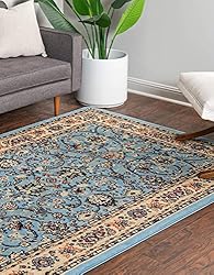 Unique Loom Sialk Hill Collection Area Rug