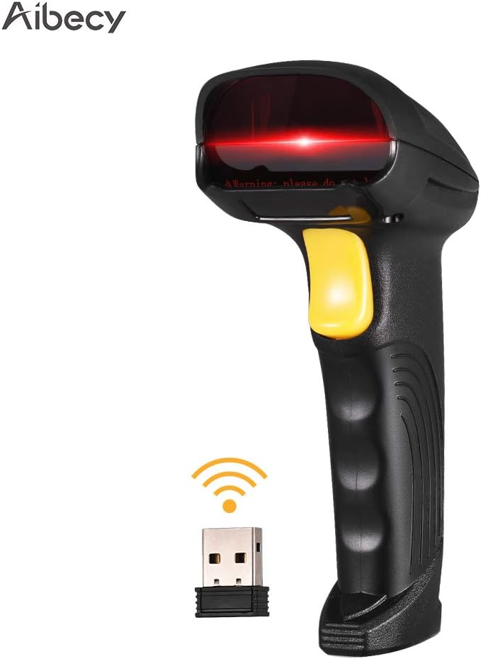 scanner di codici a barre con ricaricabile