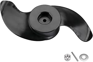 GRONGU MKP-32 Trolling Motor Propeller Replacement for Minn Kota Weedless Wedge 2 Prop #1865017#2091160, Weedless Wedge Prop Fits 3-5/8" Motor Diameters, Trolling Motor Replacement Parts