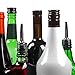 Mudder 12 Pack Stainless Steel Classic Liquor Bottle Speed Pourers with Tapered Spout