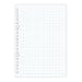 Maruman A5 loose-leaf 5mm grid ruled 50 sheets L1307