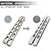 Practice Butterfly Knife - Generation II Butterfly Knife with Spring Latch, All Stainless Steel Balisong Trainer, Unsharpened Knife for CS GO, Butterfly Knife Trainer for Improving Skills 100% Safety