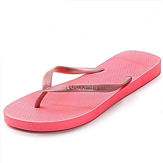colored flip flops