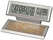 Seiko Advanced Technology Multi Time Clock Silver-Tone Case with Dual Displays