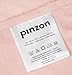 Amazon Brand – Pinzon 300 Thread Count Organic Cotton Bed Sheet Set - King, Blush Pink