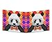 mighty wallet | Minimalist Tyvek Wallet | Front Pocket Wallet | Slim Wallet | Geo Panda