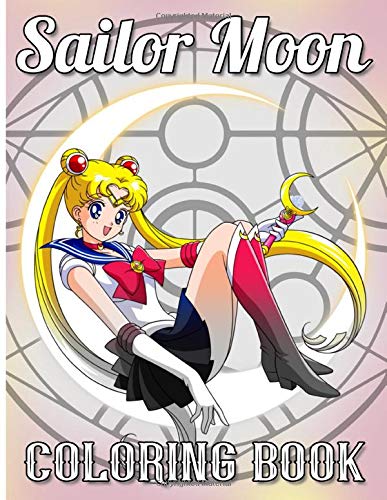 Sailor Moon Coloring Book Beautiful Simple Designs Sailor Moon 2 Adult Coloring Books For Women And Men Spencer Ruben Amazon Com Books