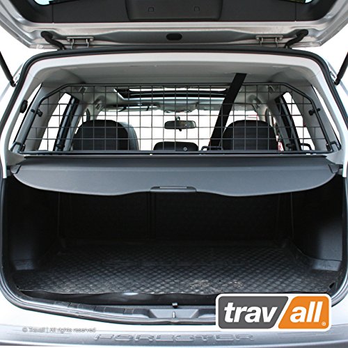 Travall Guard Compatible with Subaru Forester with Sunroof (2008-2012) TDG1316 - Rattle-Free Steel Pet Barrier