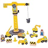 Tidlo T0411 Holz Tower Crane – Konstruktion Set ( Produktbild-Vorschau 4