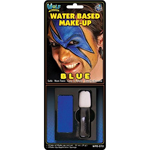 Wolf Novelties BLUE Water Based Makeup Set
