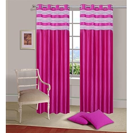Buy Sb India Stunning 3 D Tissue Designer Door Curtain For Living