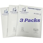 Kopykake Frosting Sheets (3" Round Circles) - 72 Sheets (3 packs) - Premium Edible Paper, Icing Sheets, Sugar Sheets for Cakes, Cookies, Cupcakes, and more