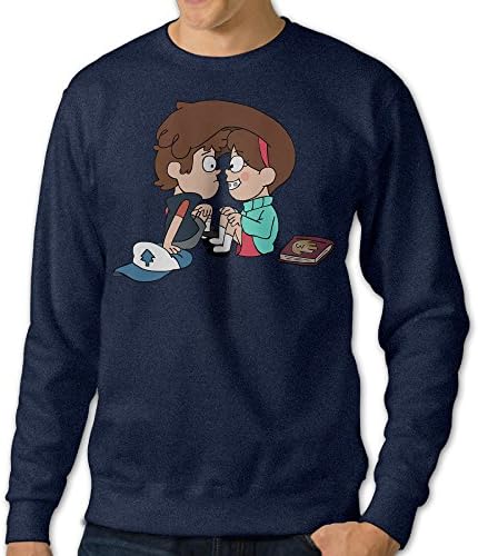 Gravity Falls Men's Classic Fleece Hoodie Navy XXL