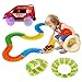 AUKND Tracks Cars Replacement Light Up Toy Car Track Accessories Toys Racing Car with 5 Flashing LED Lights Compatible with Most Tracks for Boys and Girls Best Gifts 3Pack