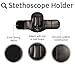 Stethoscope Holder with Closure and Belt Clip - Universal Stethoscope Holster