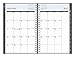Blue Sky 2017 Weekly & Monthly Planner, Wire-O Binding, Charcoal Cover, 5