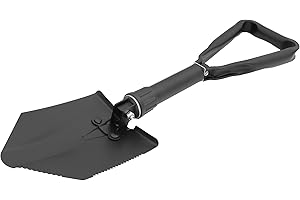Coghlan's Folding Shovel – Lightweight Collapsible Entrenching Tool for Camping, Hiking, Survival, and Emergency Use – Durabl