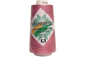 Signature Thread Signature Ctn 3000yd Rose 100% Cotton Quilt Thread 3000