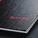 Black n' Red Hardcover Executive Notebook, 11.75 x 8.25 Inches, Black, 96 sheets/192 pages, 3 Pack