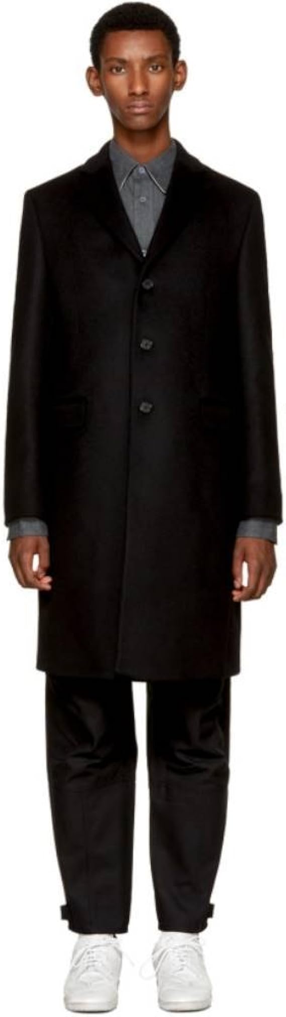 Amazon アクネ ストゥディオズ Acne Studios メンズ アウター コート Black Gavin Coat 並行輸入品 コート ジャケット 通販