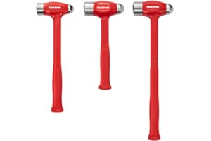 TEKTON Ball Peen Dead Blow Hammer Set, 3-Piece (36, 43, 50 oz.) | HDB95002 | Made in USA