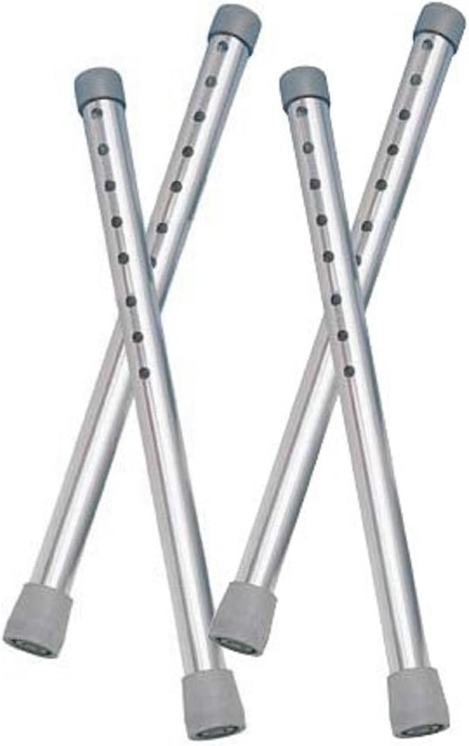 Drive Medical Walker Tall Extension Legs, Gray: Complete Medical: Health & Personal Care