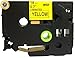 ACD.auto Black on Yellow Label Tape Compatible for Brother TZ 641 TZe 641 P-Touch 18mmx8m