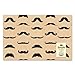 Mustache Gift Wrap Paper - 2 Sheets