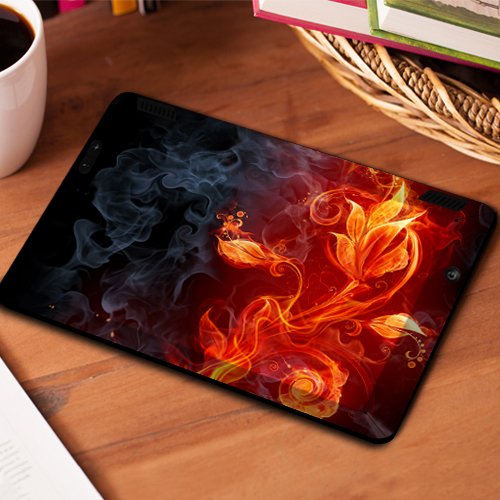 Kindle Fire HDX 7" Decal/Skin Kit, Flower of Fire