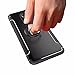 Xiaomi Redmi 5 Plus Case, Ranyi [2 Piece Ring Cover] [Adsorbed Iron Plate] [360 Rotating Metal Ring] Premium Hybrid Dual Layer 360 Full Body Protective 2 in 1 Case for Xiaomi Redmi 5 Plus (Black)