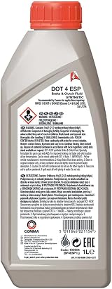 Comma DOT 4 ESP 1L Synthetic Brake Fluid ES P 1L OEM Ready view 2