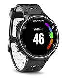 Garmin Forerunner 230 - Reloj de carreja con GPS y funciones de conexion, unisex, color negro y blanco, talla regular