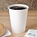 COMFY PACKAGE 12 oz. White Paper Hot Cups [50 PACK]