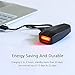 Intelligent Bike Tail Light,Wireless Anti-Theft Bicycle Alarm,USB Rechargeable Taillights,Waterproof Rear Bike LED with Remote Control and Bell for Mountain Accessories By XIAOKOA