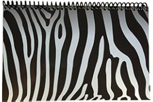 The Superior Register - Simple Account Tracker - Big Checkbook Register & Financial Ledger - Debit Card Register - Bank Register - 1 Pack, Zebra, Wide Edition