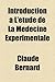 Introduction A L'Etude de La Medecine Experimentale (French Edition)