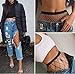 YueDie Women's Sexy Fishnet Sheer High Thigh Garter Belt, Black-l, One Size