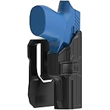 OWB Holster for Sig P320 Compact 9mm/.40, 360° Adjustable Paddle Belt Holster Fit Sig Sauer P320 M18/ X Compact/ P320 RX Comp