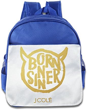 NUBIA J Cole Born Sinner Toddler Kid Preshool Carry Bag RoyalBlue