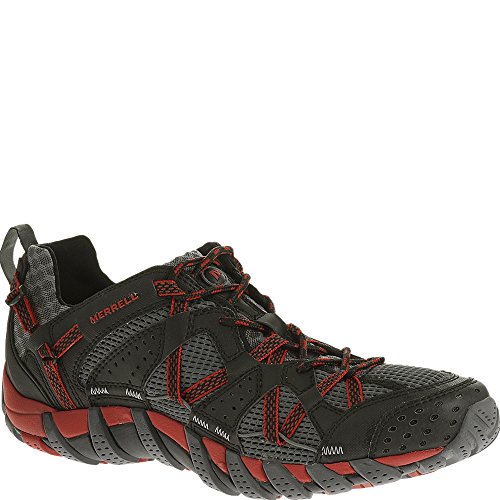 Merrell Men's Waterpro Maipo Water Shoe, Black/Red, 8.5 M US
