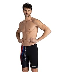 ARENA Men's Standard Color Print Jammer Athletic