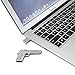 CHUYI 8GB Pen Drive Gun Shape USB 2.0 Flash Drive Metal Memory Stick (Silver)