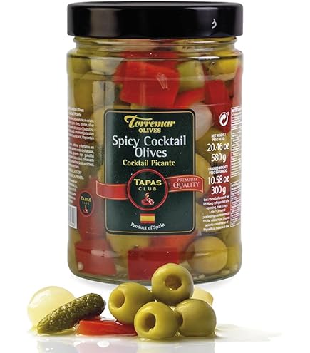 Amazon.com : Torremar. Spanish Smoked Gordal Queen Olives. 580g
