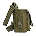Multi-Purpose Drop Leg Bag,Military Tactical Canvas Waist Pack,Racing Tactical Pockets,Utility Pouch Bag,Thigh Tactical Bag-Waterproof,Durable and Anti-Tear-for Outdoor Bike Cycling by CAMTOA
