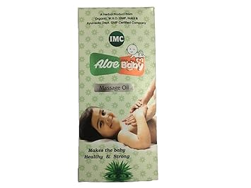 imc aloe baby massage oil