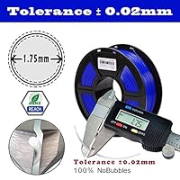 PETG 1.75mm 3D Printer Filament, Dimensional Accuracy +/- 0.02mm, 2.2 LBS (1KG) Spool,1.75 mm PETG 3D Filament for Most 3D Printer & 3D Printing Pen from SUNLU